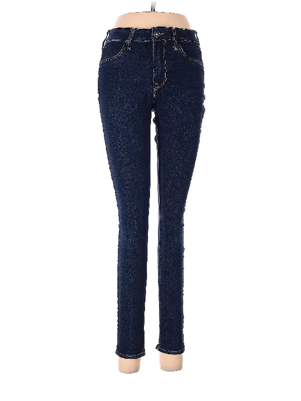 Jeans Comfortable Drawstring Waist Jeans