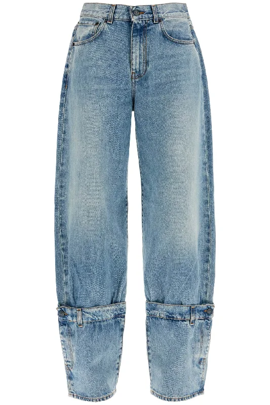'wide-legged hurley jeans for HEW03343DF095 CHILL BLUE Trendy Vintage Denim Jeans