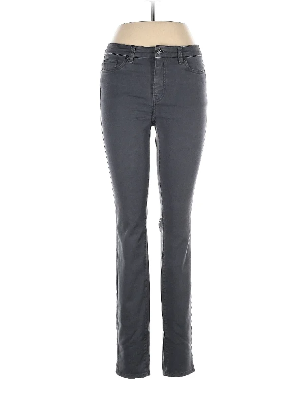 Jeans Fashionable Raw Edge Jeans