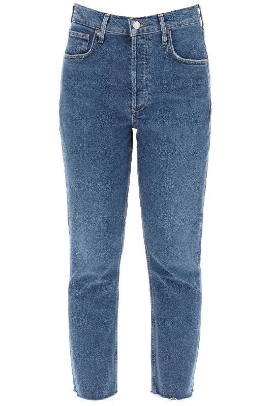 high-waisted straight cropped jeans in the A056D 1370 ESCAPE Cozy Tencel Blend Denim Jeans high-waisted straight cropped jeans in the A056D 1370 ESCAPE Cozy Tencel Blend Denim Jeans