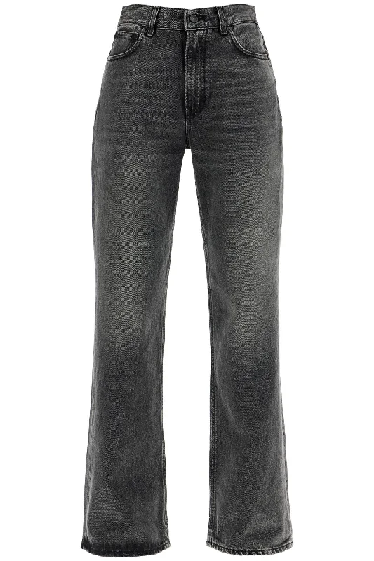 "korean straight-cut jeans HEW03185DF160 MEDIUM BLACK Comfortable Full-Length Denim Jeans "korean straight-cut jeans HEW03185DF160 MEDIUM BLACK Comfortable Full-Length Denim Jeans