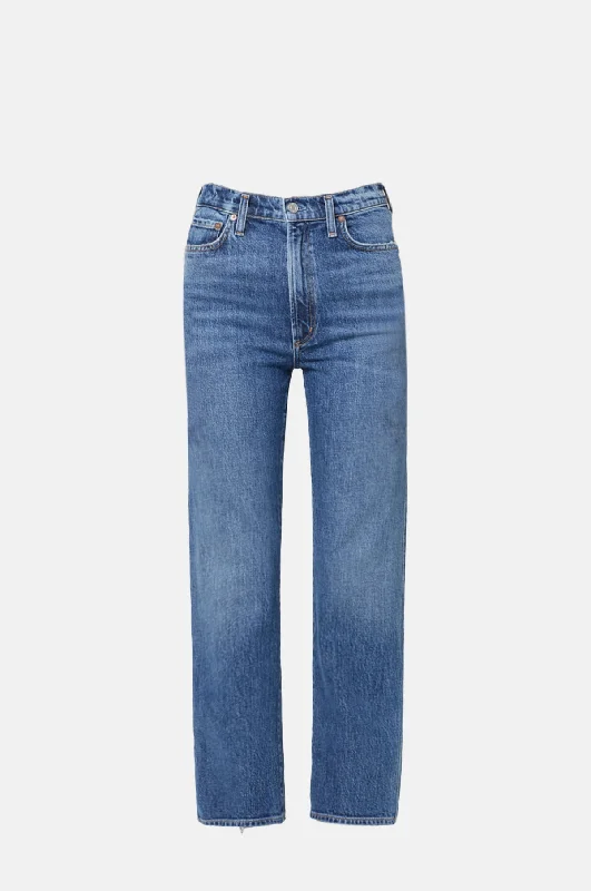 Harper Jean Fix Elegant Dark-Wash Bootcut Jeans