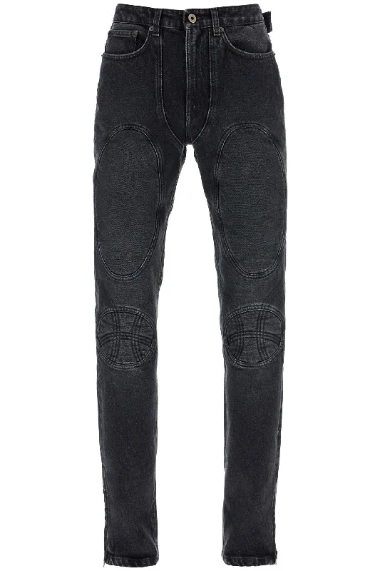 jeans with padded inlays and lace-up JE148LP D016 VINTAGEBLACK Comfortable Faded High-Rise Jeans jeans with padded inlays and lace-up JE148LP D016 VINTAGEBLACK Comfortable Faded High-Rise Jeans