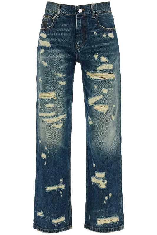 jeans 'the rip and repair straight jean 2F4RBT001D15 PUNK INDIGO Trendy Skinny Fit Jeans jeans 'the rip and repair straight jean 2F4RBT001D15 PUNK INDIGO Trendy Skinny Fit Jeans