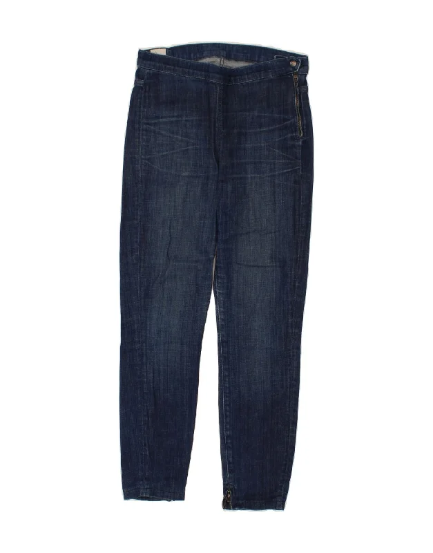 LEE Womens Holly High Waist Skinny Jeans W29 L27  Navy Blue Cotton Elegant Bootcut Fit Jeans