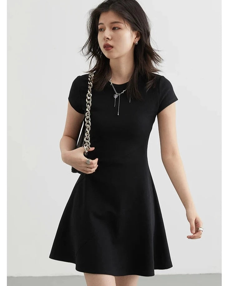 Casual Irregular Split A-Line Dress