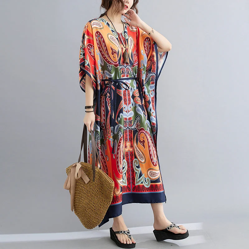 Casual Summer Plus Sizes Long Loose Dresses