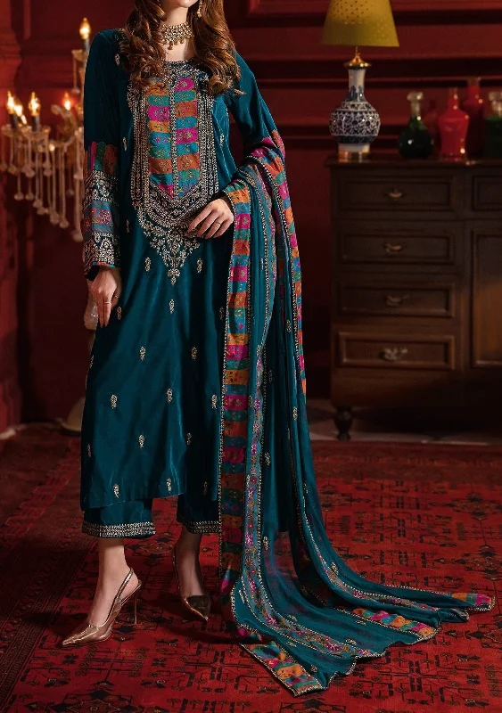 Charizma Embroidered Pakistani Premium Velvet Dress