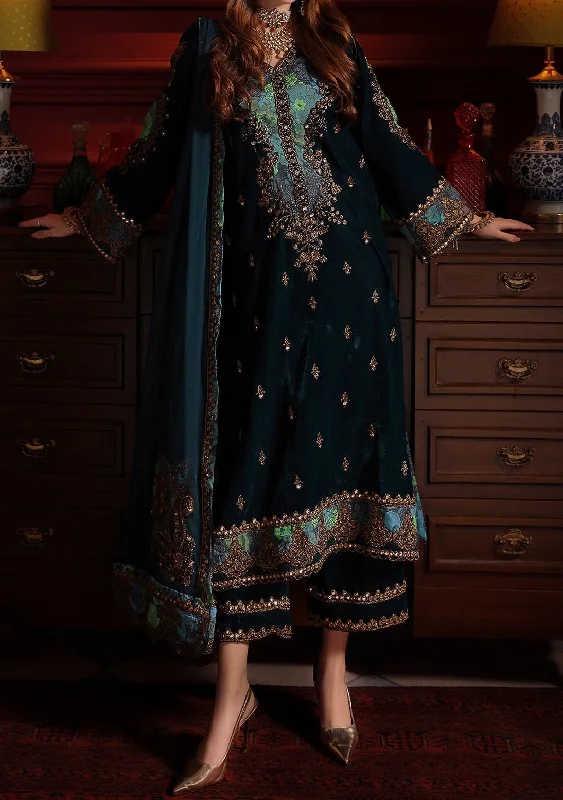 Charizma Embroidered Pakistani Premium Velvet Dress