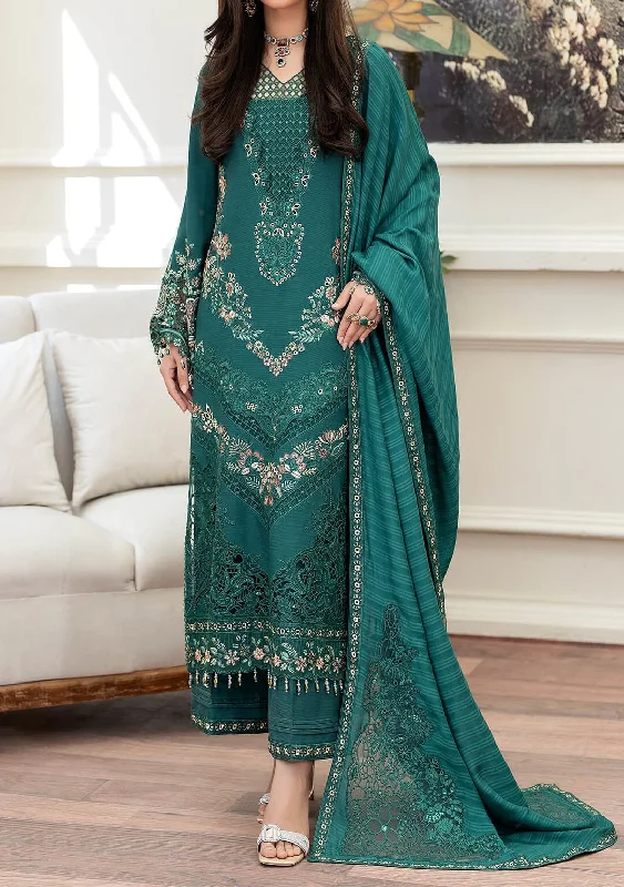 Imrozia Zebrang Pakistani Luxury Silk Dress