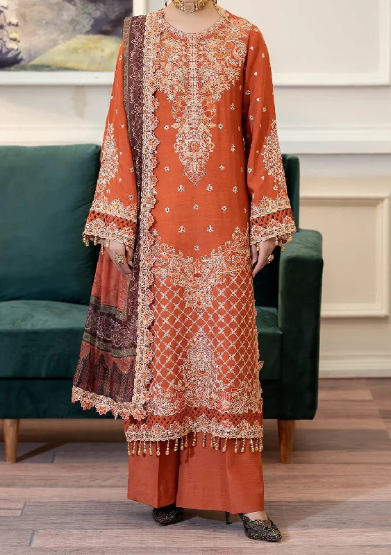 Imrozia Zebrang Pakistani Luxury Silk Dress