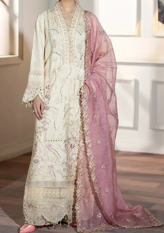 Imrozia Zebrang Pakistani Luxury Silk Dress