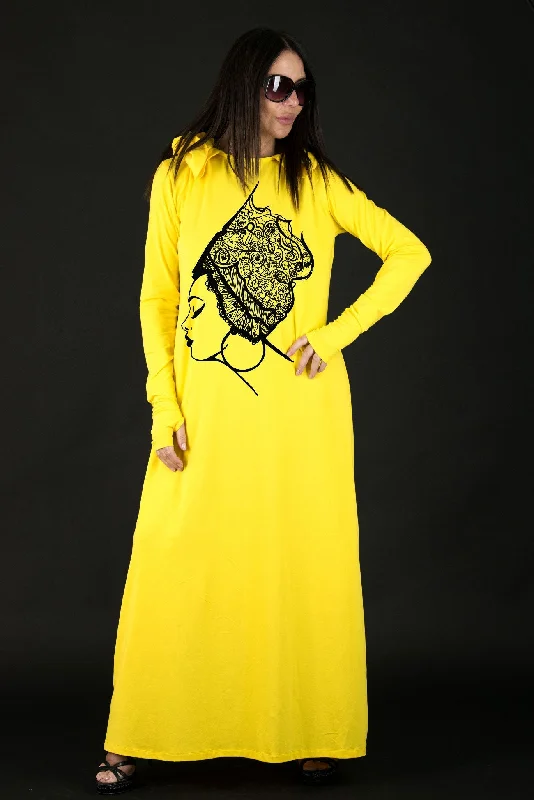African Woman Print Dress REMY