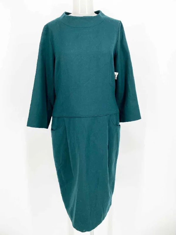 Pendleton Women's Teal Shift Wool Size 10 Dress